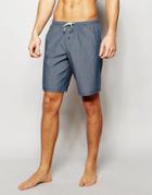 Esprit Woven Lounge Shorts In Slim Fit - Blue