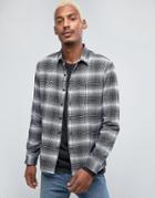 Levis Skateboarding Plaid Check Riveter Shirt In Standard Fit - White