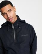 Farah Overhead Jacket In Navy