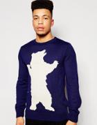 Vacant Bear Sweater - Blue