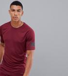 Canterbury Vapodri Superlight T-shirt In Burgundy Exclusive To Asos - Red