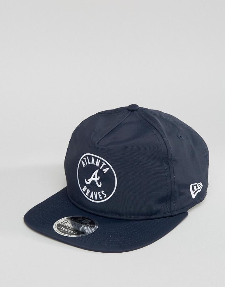 New Era 9fifty Snapback Cap Atlanta Braves - Navy