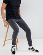 Dr Denim Snap Old Black Skinny Jeans - Black