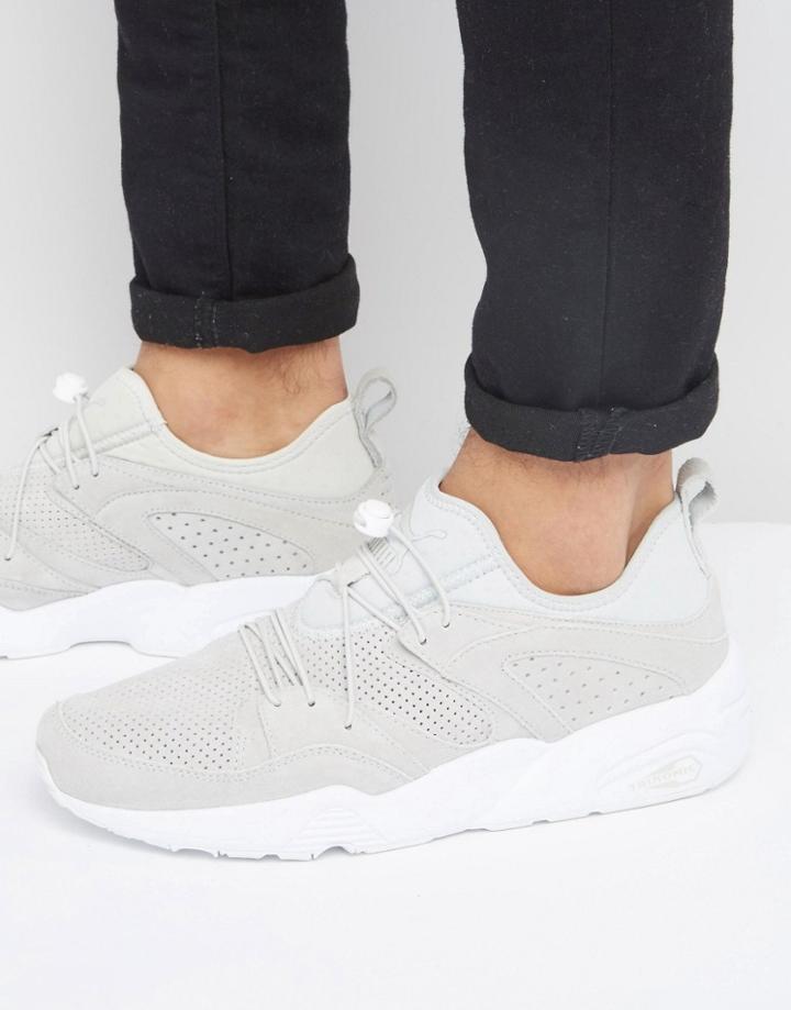 Puma Blaze Of Glory Soft Sneakers In Gray 36010107 - Gray