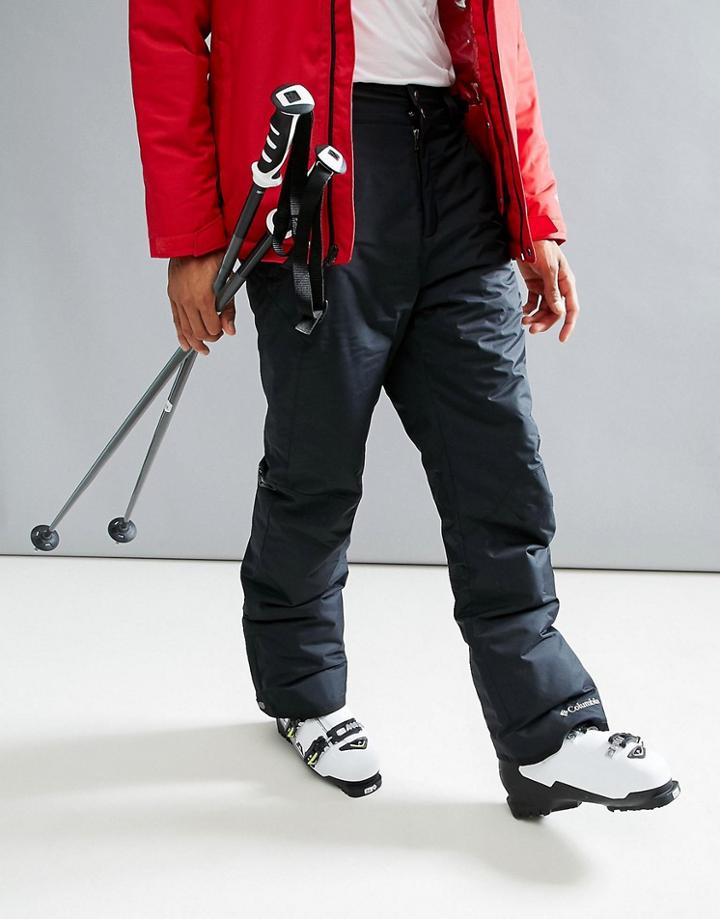 Columbia Bugaboo Ski Pant Omni Heat In Black - Black