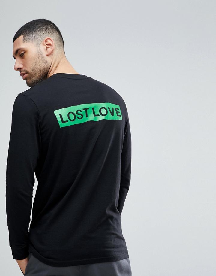 Lee Lost Love Long Sleeved Top - Black