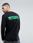 Lee Lost Love Long Sleeved Top - Black
