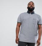 North 56.4 Polo With Contrast Rib - Black