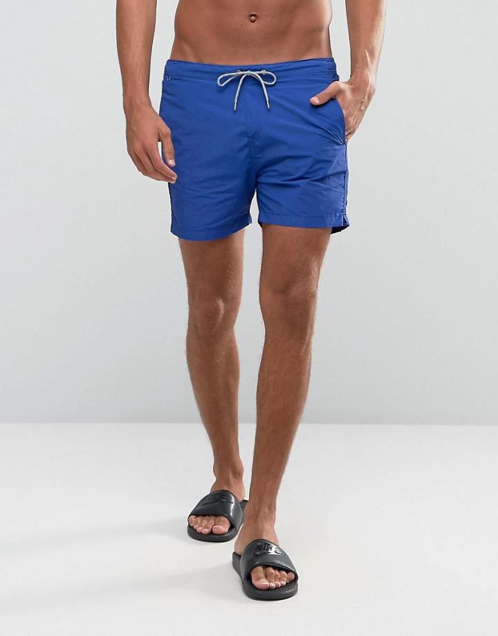 Scotch And Soda Basic Swim Shorts - Blue