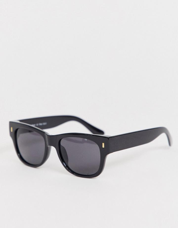 Aj Morgan Square Sunglasses In Black