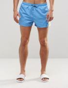 Hugo Boss Piabuco Swim Short In Blue - Blue