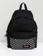 Eastpak Padded Pak'r Backpack In Checkerboard 22l - Black