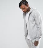 Ellesse Zip Through Lounge Hoodie With Small Logo - Gray