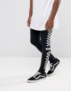 Justin Bieber Stadium Tour Leggings In Black - Black