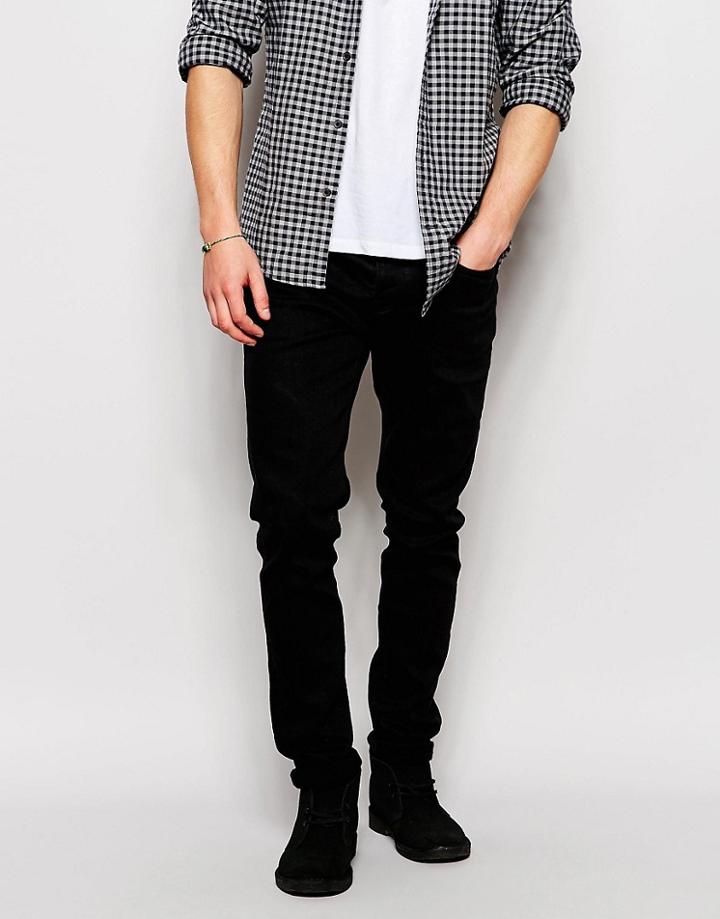 Pretty Green Skinny Jeans - Black