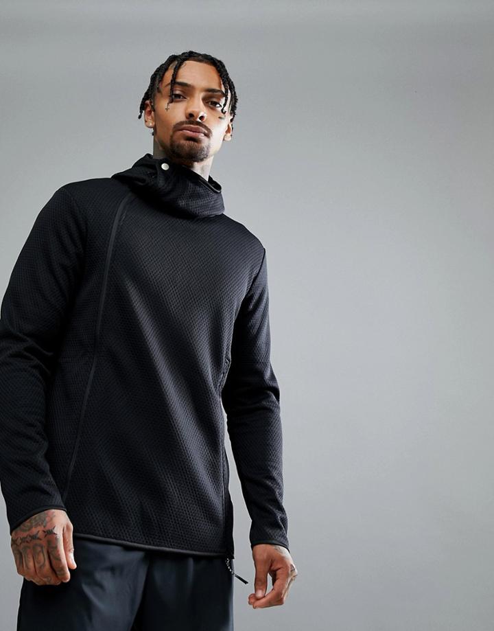 Asics Running Tech Zip Jacket In Black 146391-0904 - Black