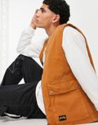 Stan Ray Work Vest In Brown