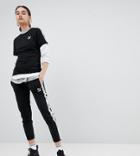 Puma Exclusive To Asos Taped Side Stripe Track Pants In Black - Black