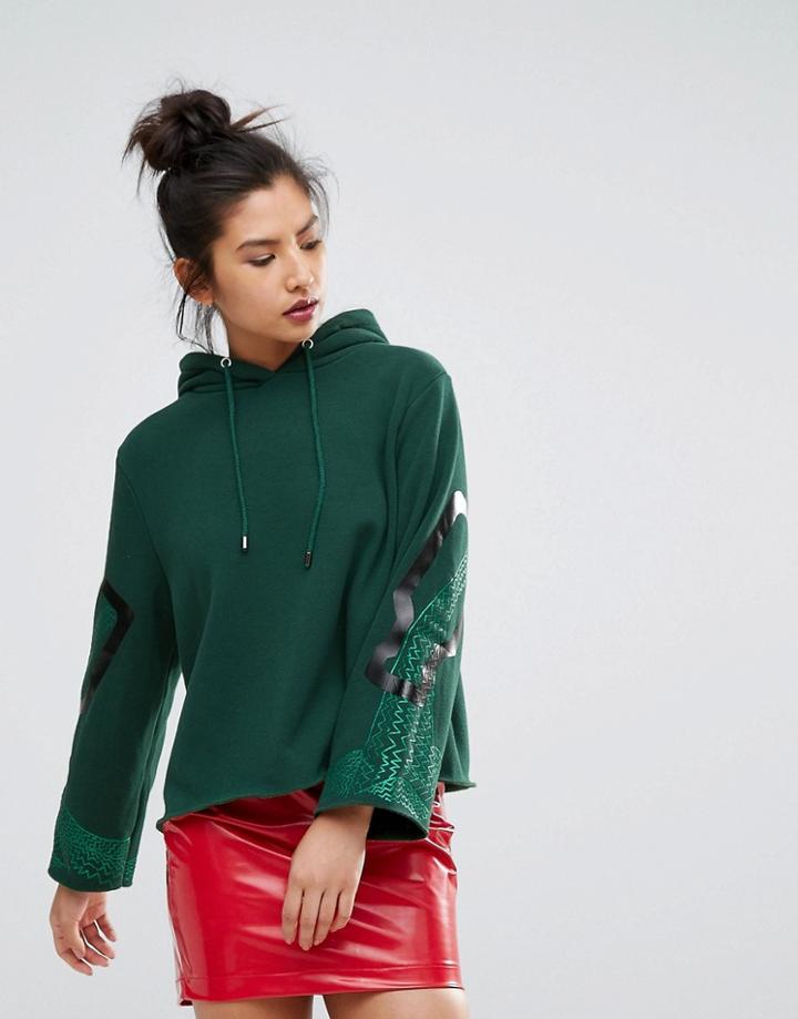 Ziztar Dreams Flow Out Hoodie - Green