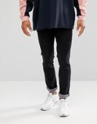 Dead Vintage Skinny Jeans In Black - Black