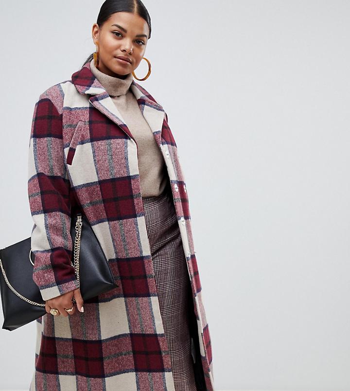 Junarose Organic Checked Jacket - Multi