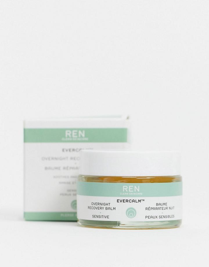 Ren Clean Skincare Evercalm Overnight Recovery Balm 1 Fl Oz-no Color