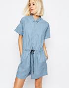 Dr Denim Phoebe Denim Romper - Blue