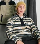 Columbia Helvetia Half Snap Fleece In Black/white Exclusive To Asos