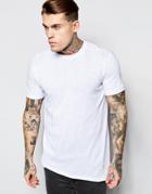 Criminal Damage Trek Longline T-shirt - White