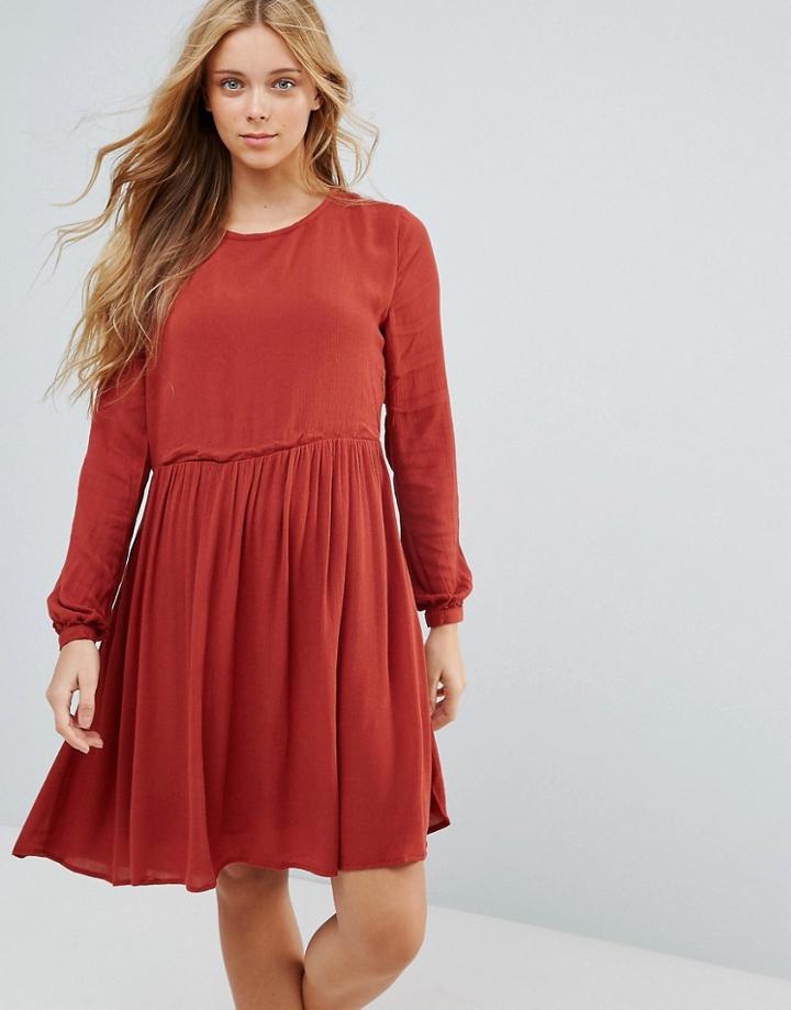 Pepe Jeans London Mews Dress - Brown