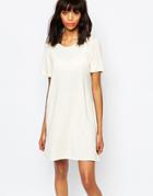 Monki T-shirt Dress - White