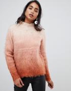 Vila Ombre Knitted Sweater-multi