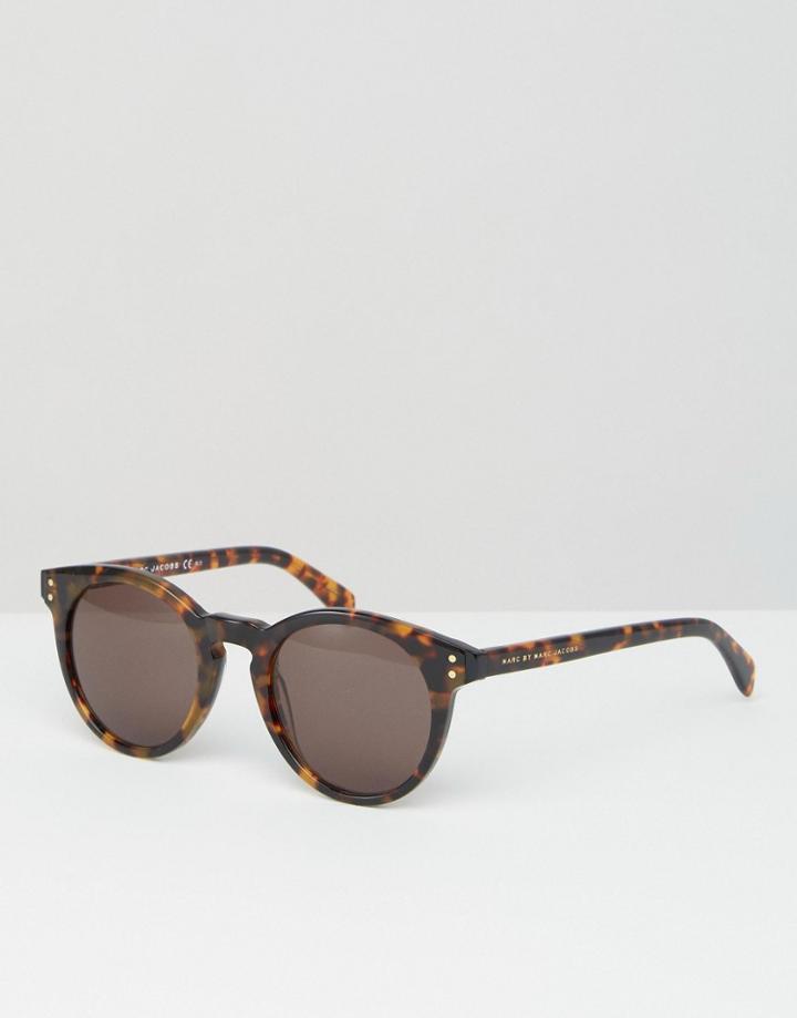 Marc By Marc Jacobs Round Sunglasses Mmj 492/s - Brown