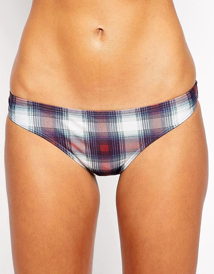 Evil Twin Poison Ivy Crop Bikini Bottom - Multi