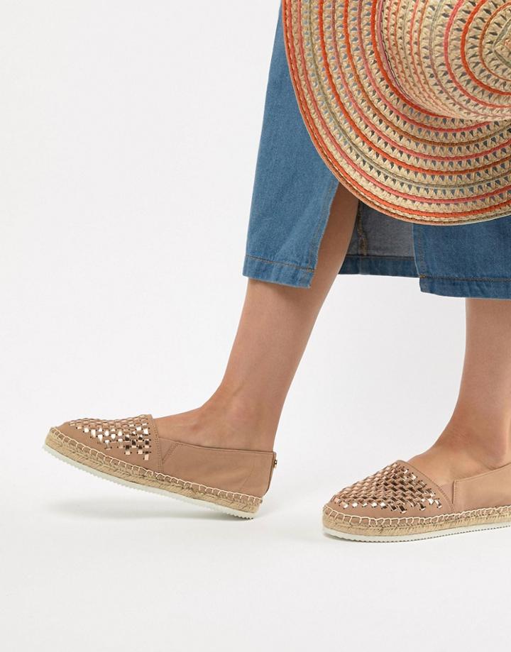 Carvela Mast Leather Espadrilles-neutral