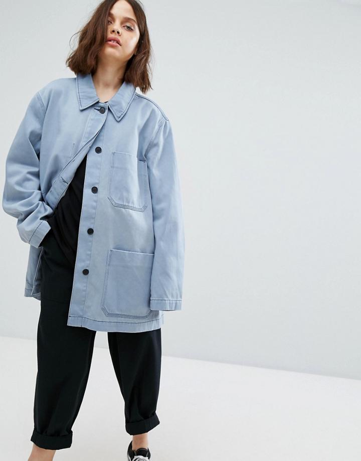 Weekday Sycamore Jacket - Blue