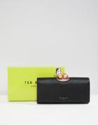 Ted Baker Textured Bobble Matinee Purse In Leather - Black