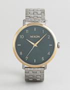 Nixon A1090 Arrow Bracelet Watch In Silver - Silver