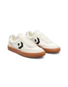 Converse Net Star Classic Suede-mix Sneakers In Egret-white