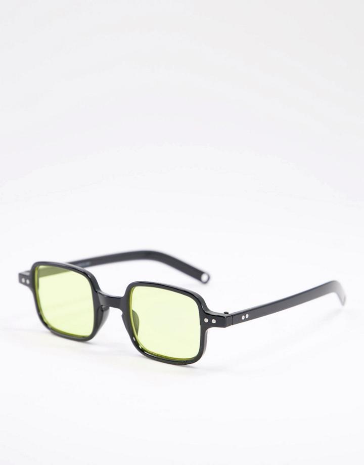 Madein 70s Collection Yellow Lens Sunglasses