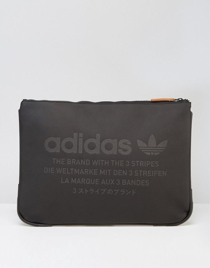 Adidas Originals Nmd Sleeve Wallet In Black Bk6799 - Black