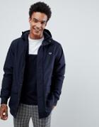 Fred Perry Stockport Hooded Parka Jacket In Navy - Navy