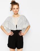 Asos Occasion Cape - Ivory