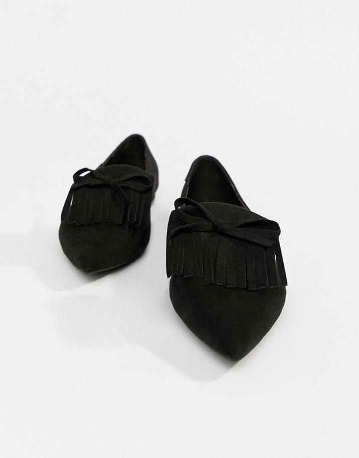 Asos Design Lorrie Loafer Ballet - Black
