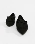 Asos Design Lorrie Loafer Ballet - Black
