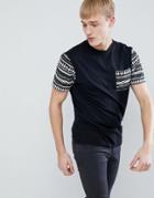 New Look T-shirt With Pocket In Black - Black