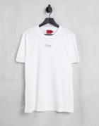 Hugo Durned214 Chest Logo T-shirt In White