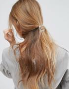 Limited Edition Chain Buckle Hair Clip - Gold