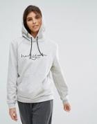 Minkpink Active Heck Yeah Hoodie - Gray