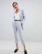 Mango Stripe Relaxed Pants - Multi